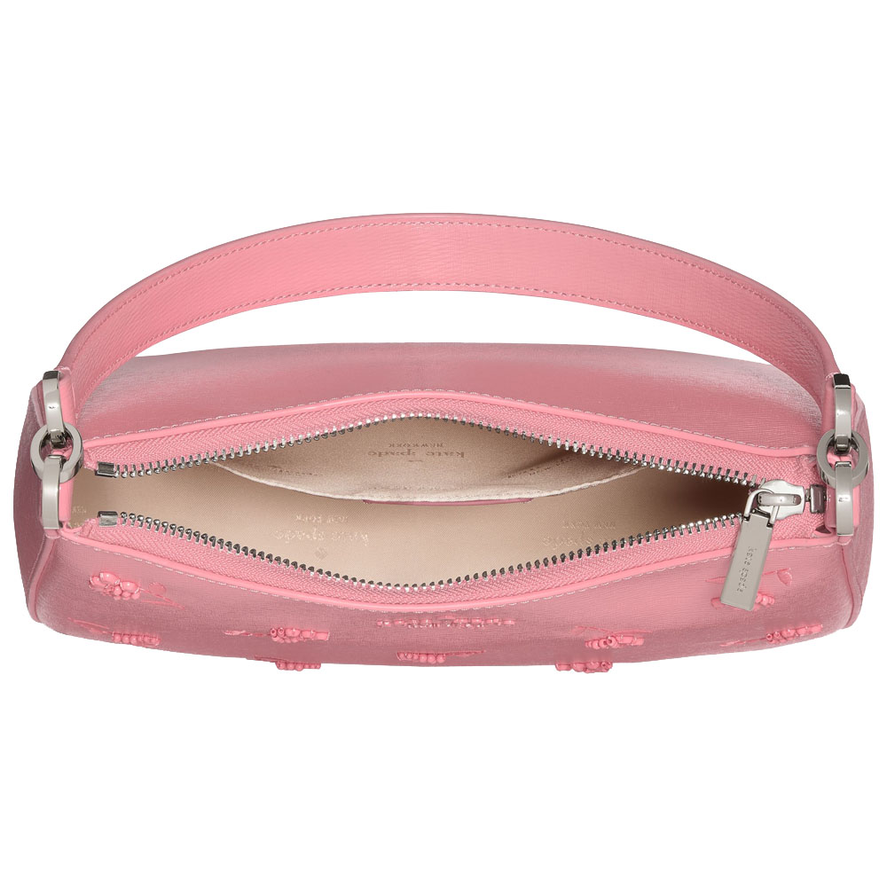 Kate Spade Margot Floral Shoulder Bag Grapefruit Soda Pink # KN604