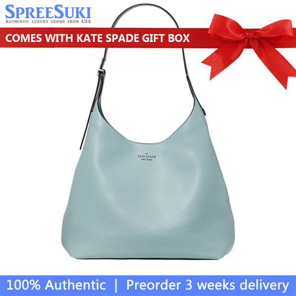 Kate Spade 454 Large Shoulder Bag Aventurine Blue # KL807