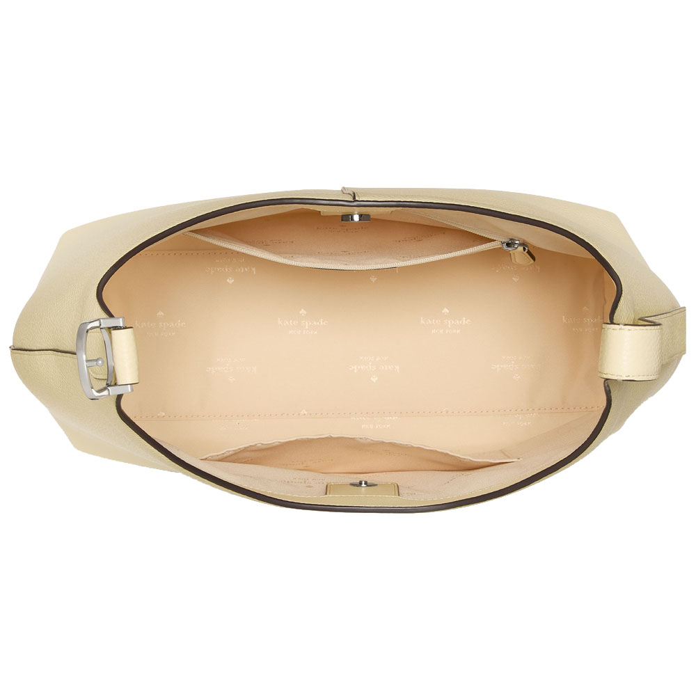Kate Spade 454 Large Shoulder Bag Lemon Fondant Light yellow # KL807