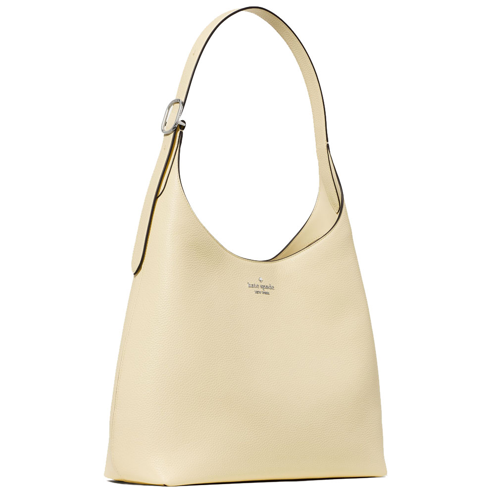 Kate Spade 454 Large Shoulder Bag Lemon Fondant Light yellow # KL807