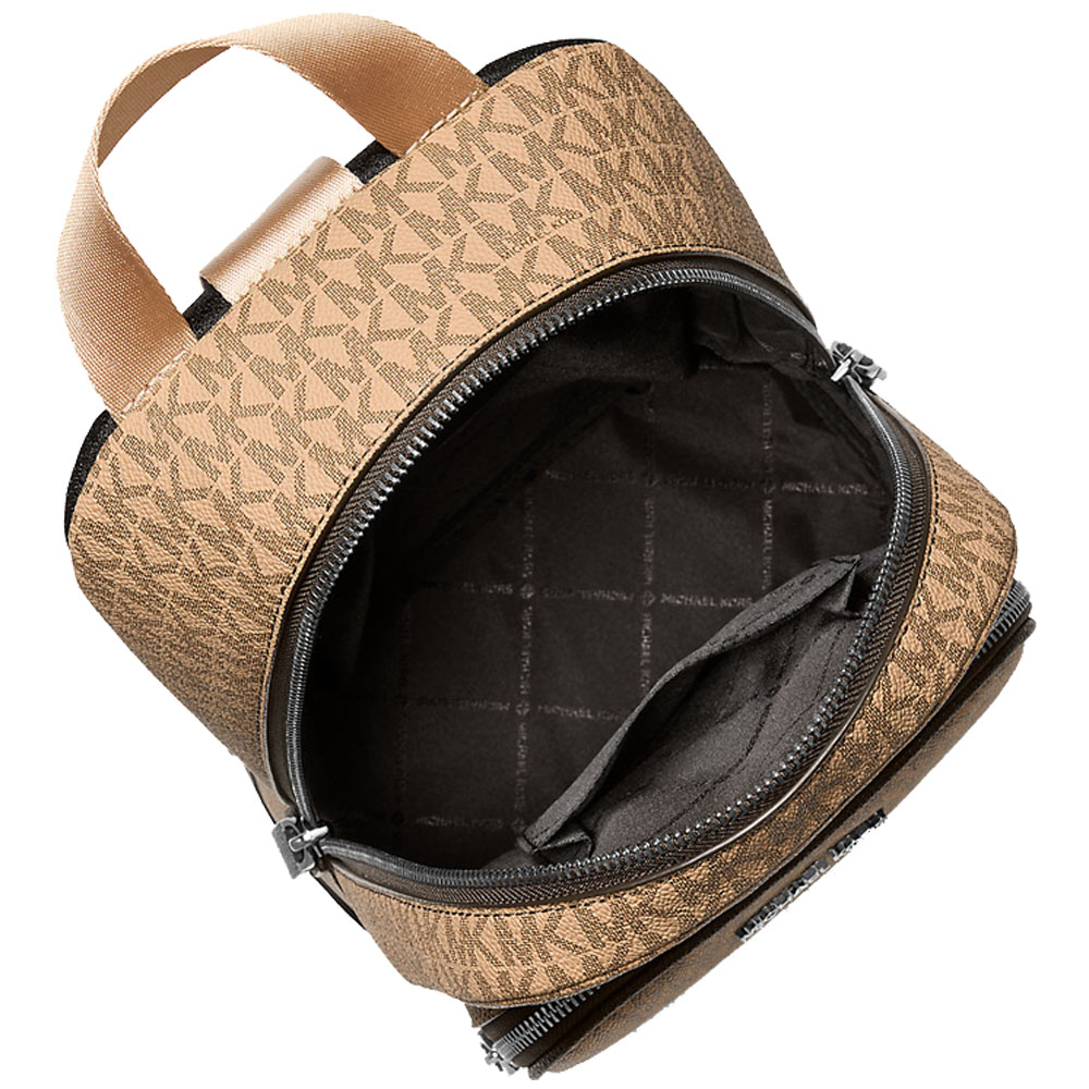 Michael Kors Cooper Logo Sling Pack Camel Brown # 37S1LCOY1B