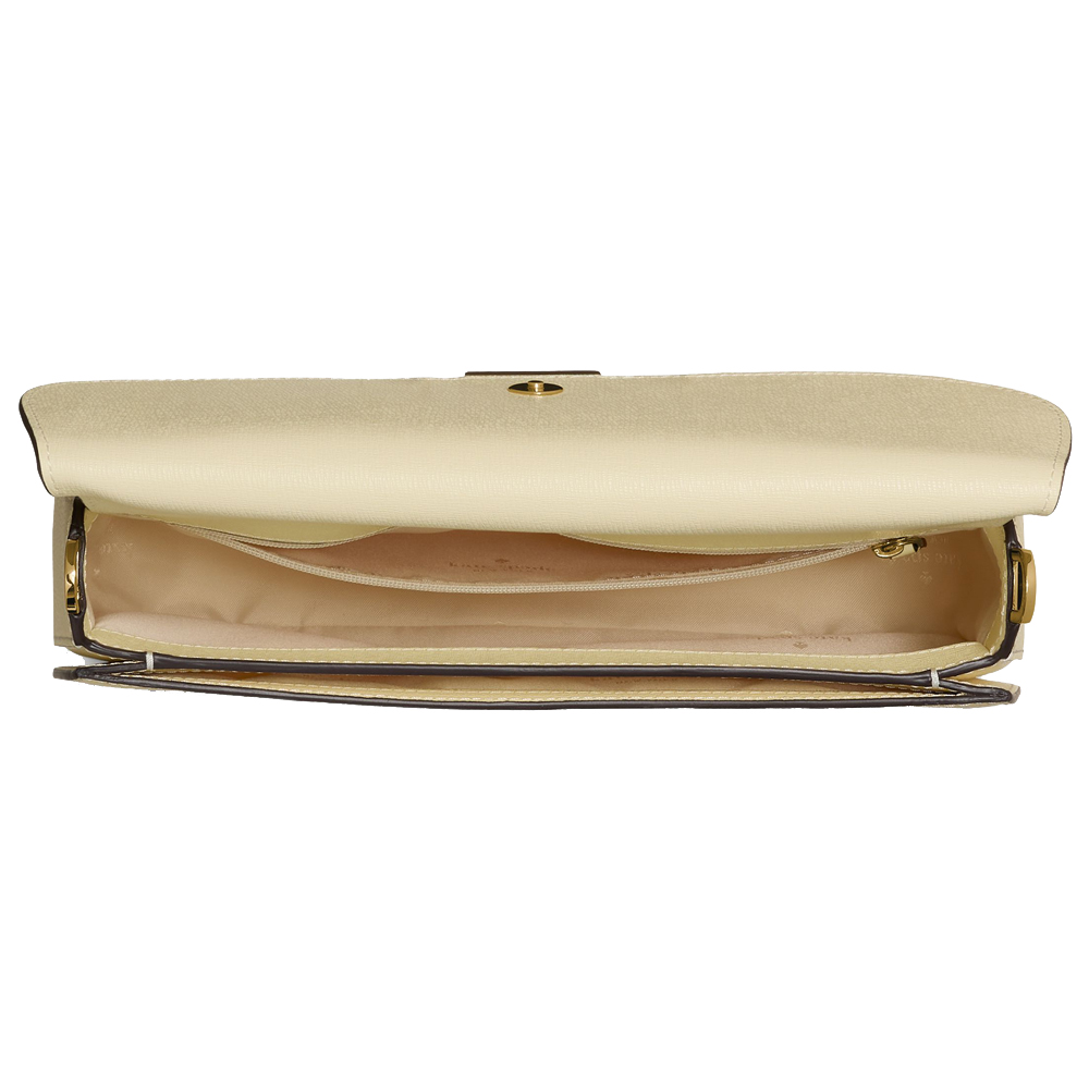 Kate Spade Quinn Shoulder Bag Lemon Fondant Light yellow # KN644