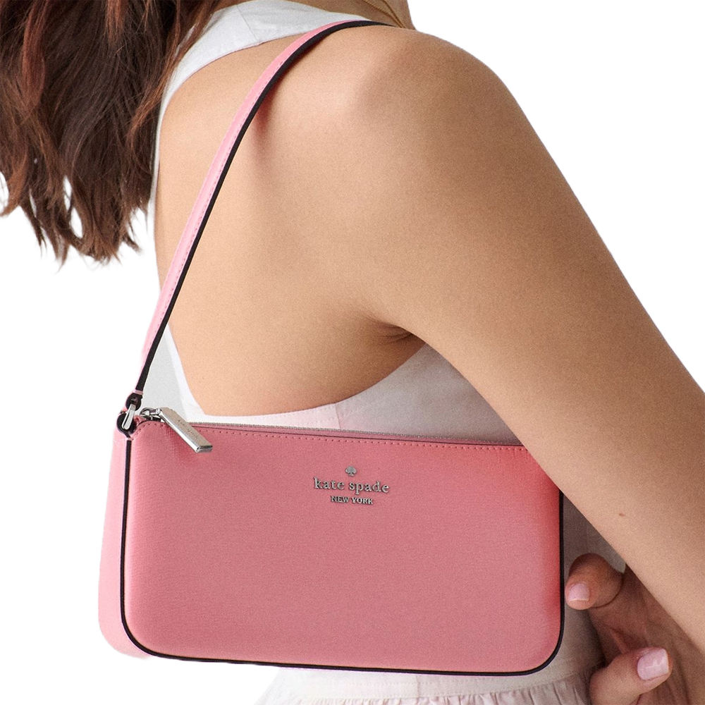 Kate Spade Gemini Convertible Wristlet Grapefruit Soda Pink # KN211