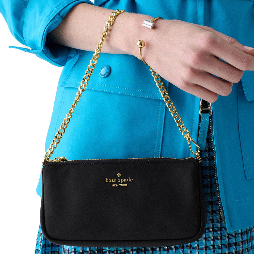 Kate Spade Gemini Nylon Mini Bag Black # KN720