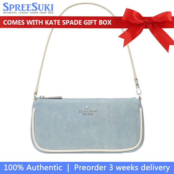Kate Spade Gemini Denim Mini Bag Blue Multicolor # KO109