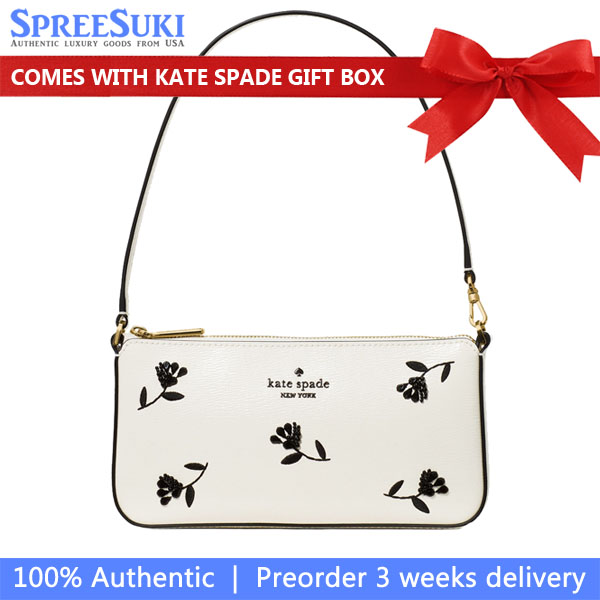 Kate Spade Gemini Floral Mini Bag Meringue Multi White # KN719