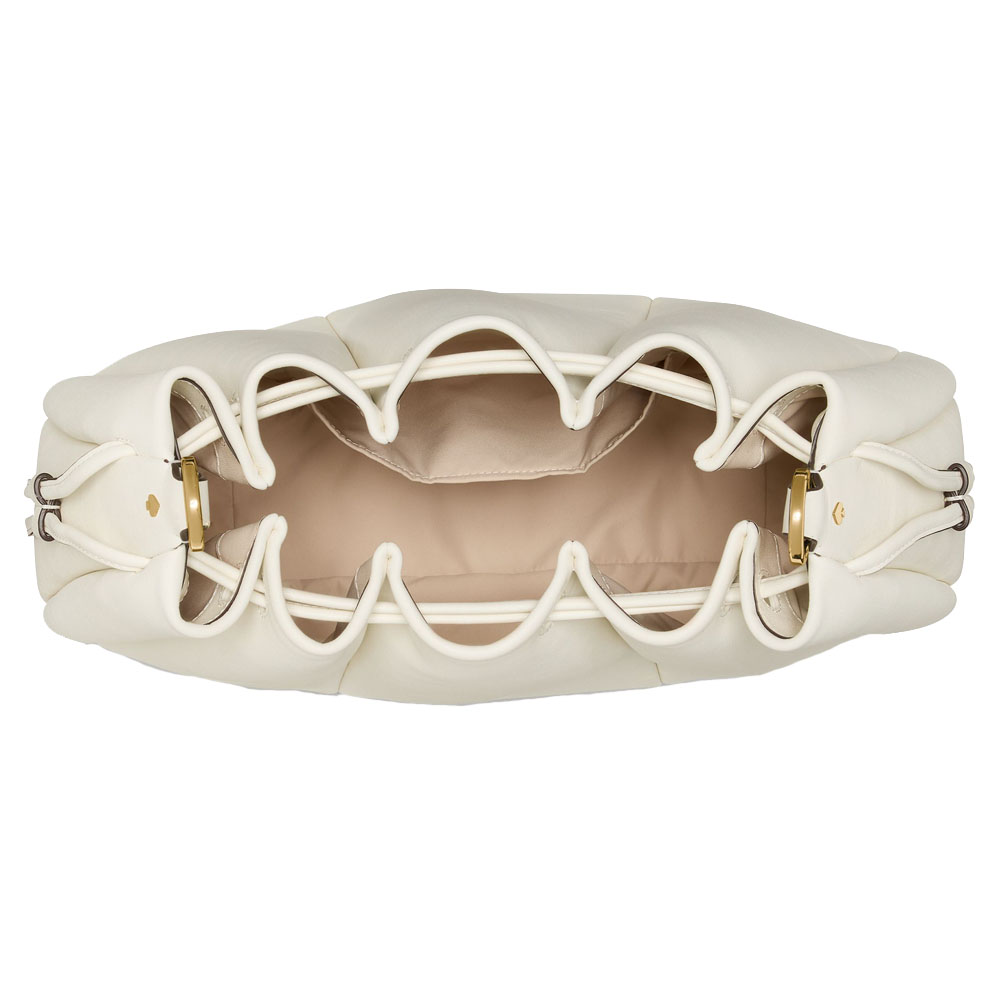 Kate Spade Pinch Shoulder Bag Meringue White # KN639