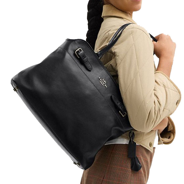 Coach Easton Tote Bag Gunmetal Black # CCZ07