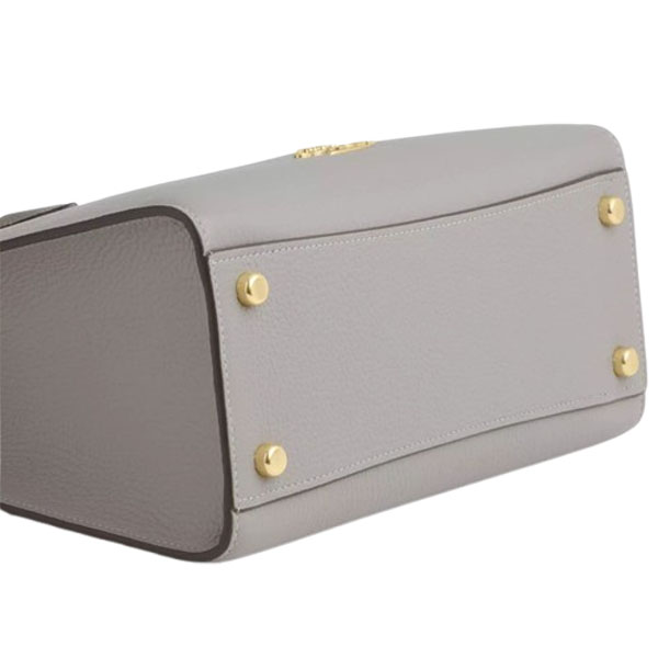 Coach Maggie Small Tote Bag Dove Grey Light Grey # CY668