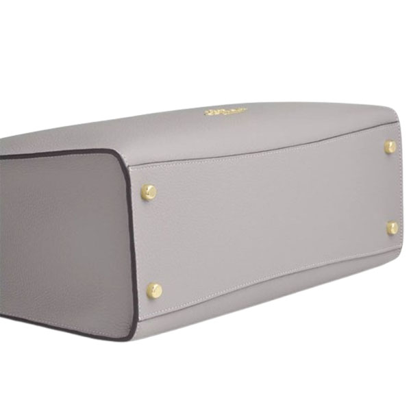 Coach Maggie Tote Bag Dove Grey Light Grey # CY666