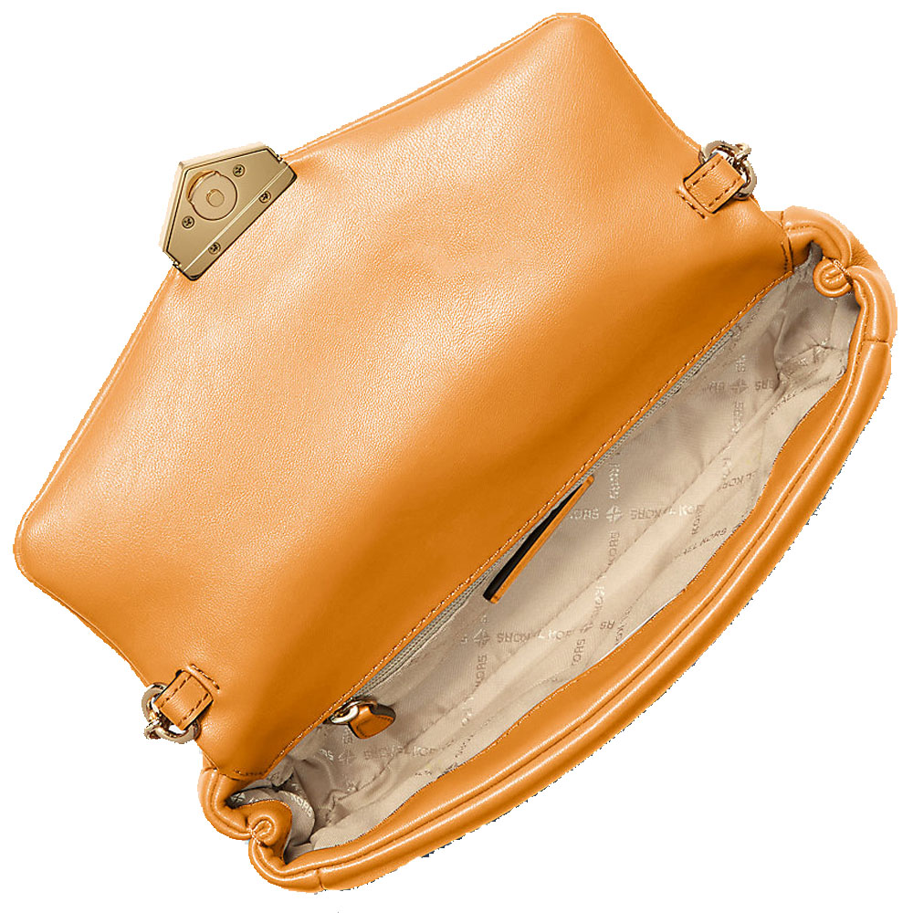 Michael Kors Soho Small Convertible Shoulder Bag Radiant Orange # 35S6G1SC1Y