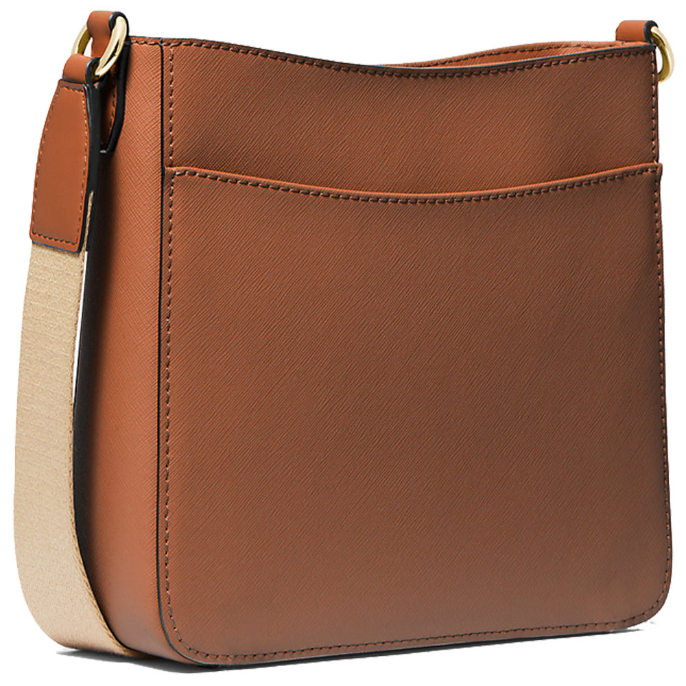 Michael Kors Sling Bag Crossbody Jet Set Travel Small Messenger Bag Luggage Brown # 35S4GTVC5L