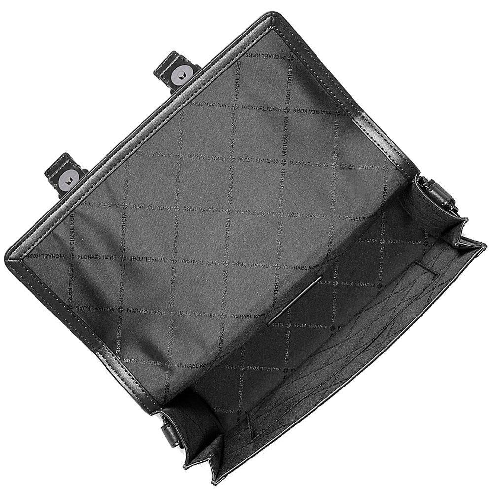 Michael Kors Cooper Signature Logo Trunk Crossbody Bag Bright White # 37F5LCOM1O