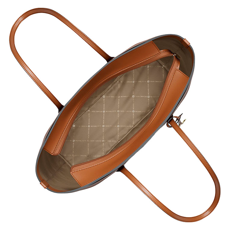 Michael Kors Arden Large Pebbled Leather Tote Bag Brown # 35S6G4XT3L