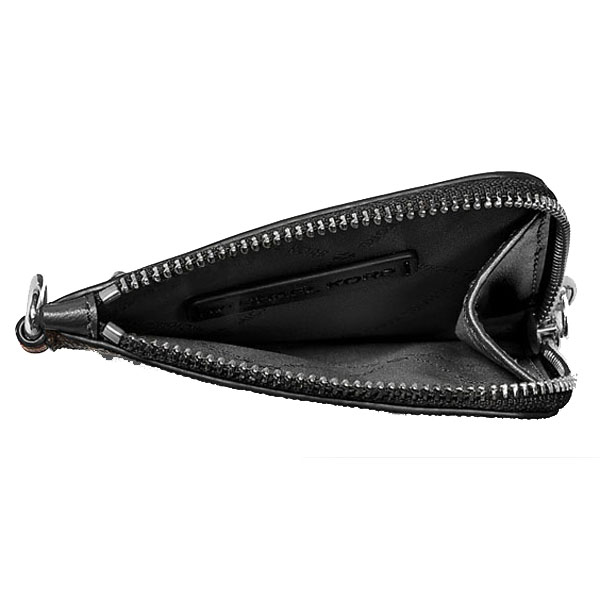 Michael Kors Jet Set Travel Medium Signature Logo Chain Wallet Black # 35S6STVC6B