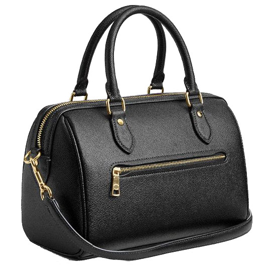 Coach Rowan Satchel Bag Black # CV403D1