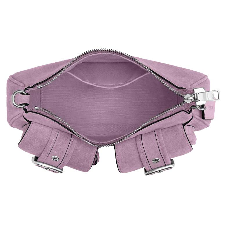 Coach Ashton Bag Silver Light Violet Light Purple # CDA95