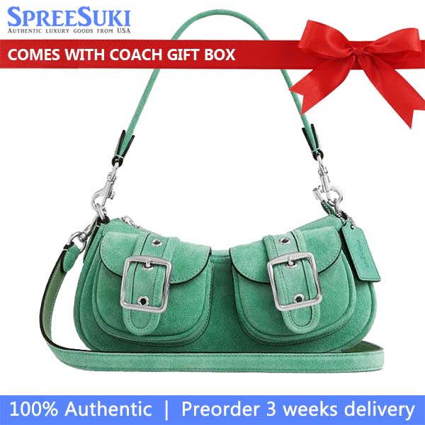 Coach Ashton Bag Silver Mint Green # CDA95