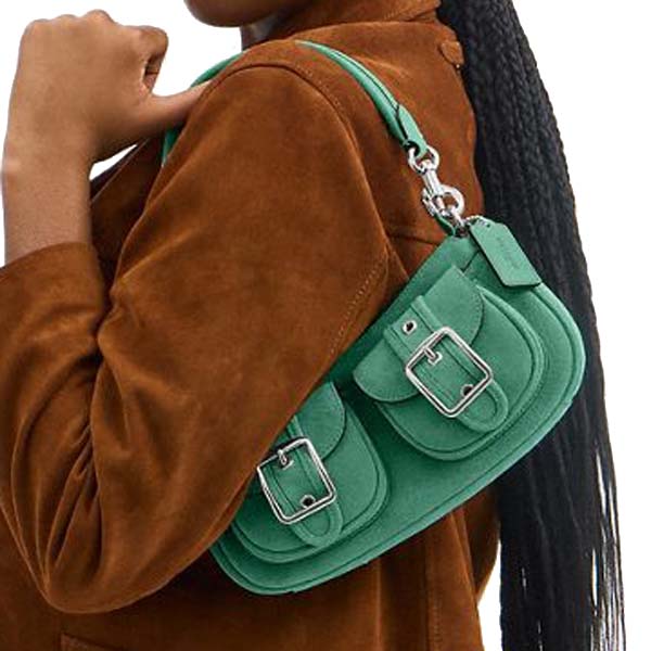 Coach Ashton Bag Silver Mint Green # CDA95