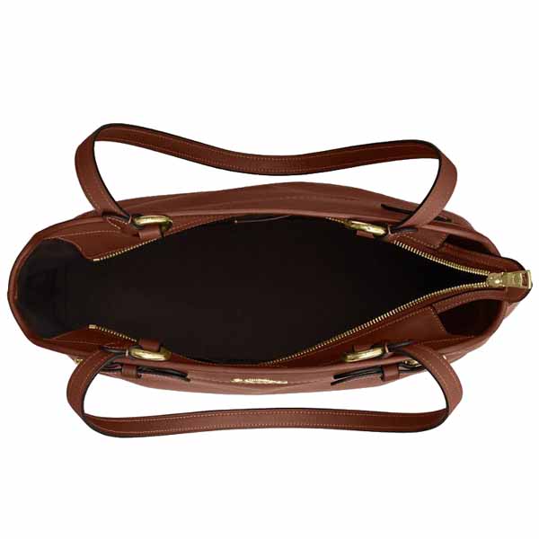 Coach Easton Tote Bag Redwood Dark Brown # CDY37