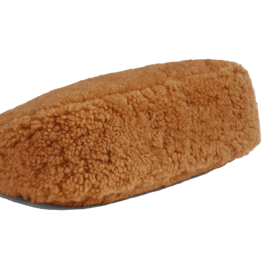 Coach Teri Mini Crossbody Bag In Shearling Dark Natural Honey Brown # CDA84