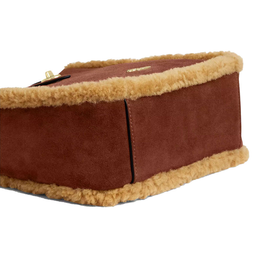 Coach Hadley Convertible Crossbody Bag Vintage Brown Multi # CCZ26