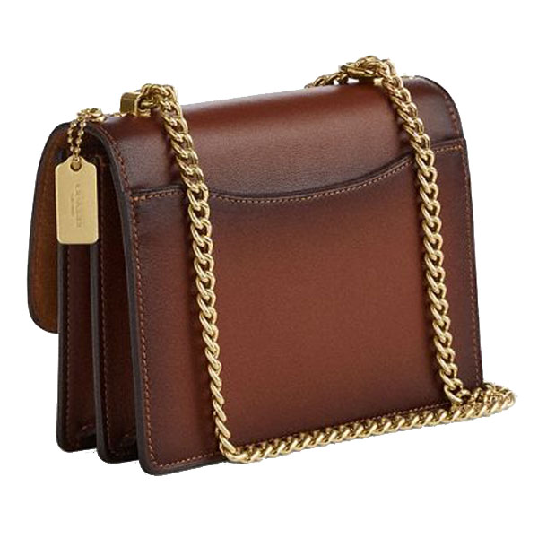 Coach Mini Klare Crossbody Bag Redwood Dark Red # CDW79