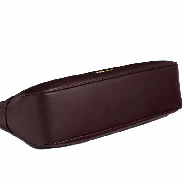 Coach Ella Small Shoulder Bag Espresso Chocolate # CDV35