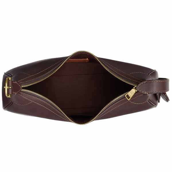 Coach Ella Small Shoulder Bag Espresso Chocolate # CDV35