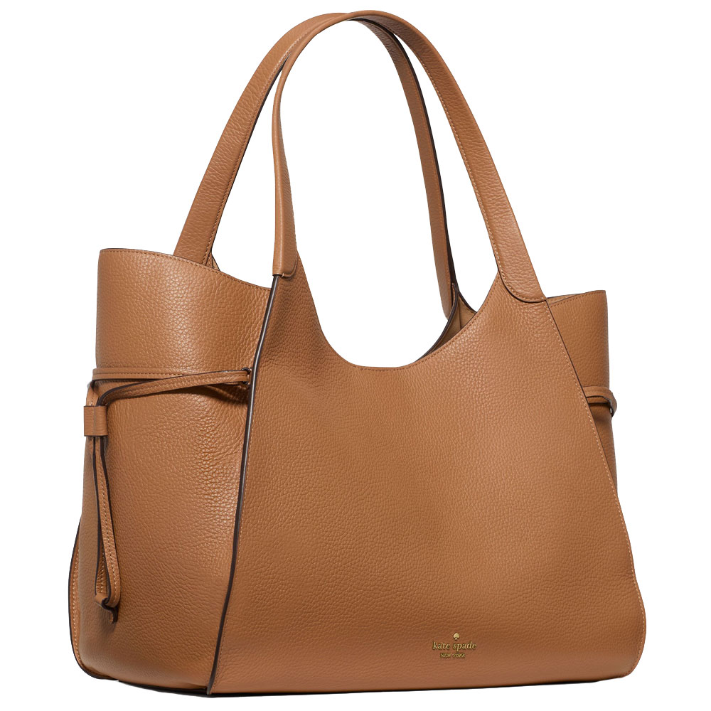 Kate Spade Stash Large Carryall Bag Bungalow Brown # KN680