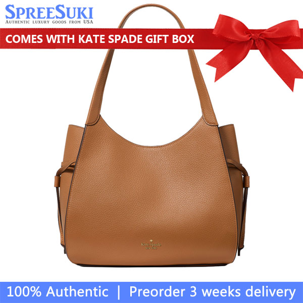 Kate Spade Stash Carryall Bag Bungalow Brown # KO135