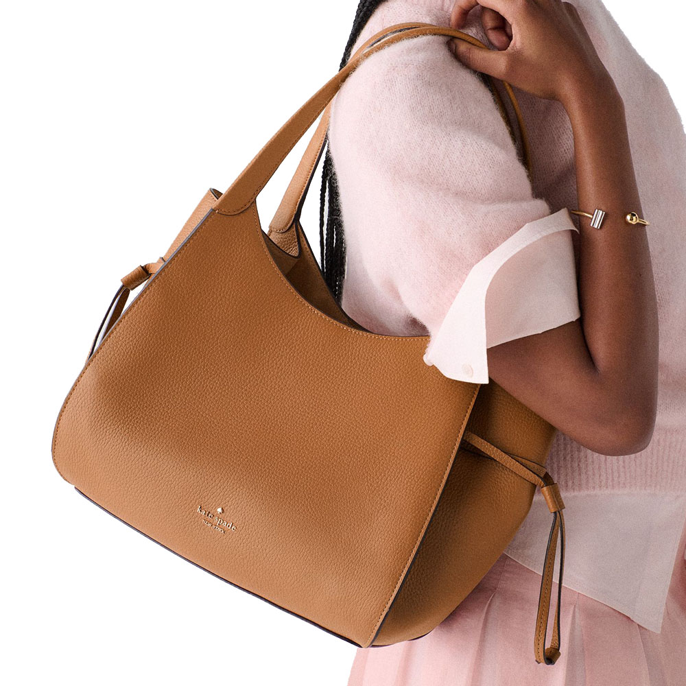 Kate Spade Stash Carryall Bag Bungalow Brown # KO135