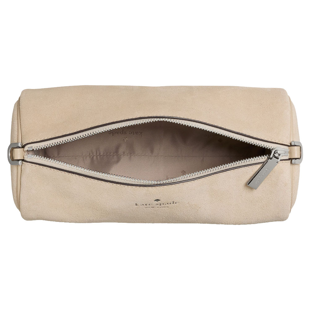 Kate Spade Roulette Suede Crossbody Bag Light Sand # KO182