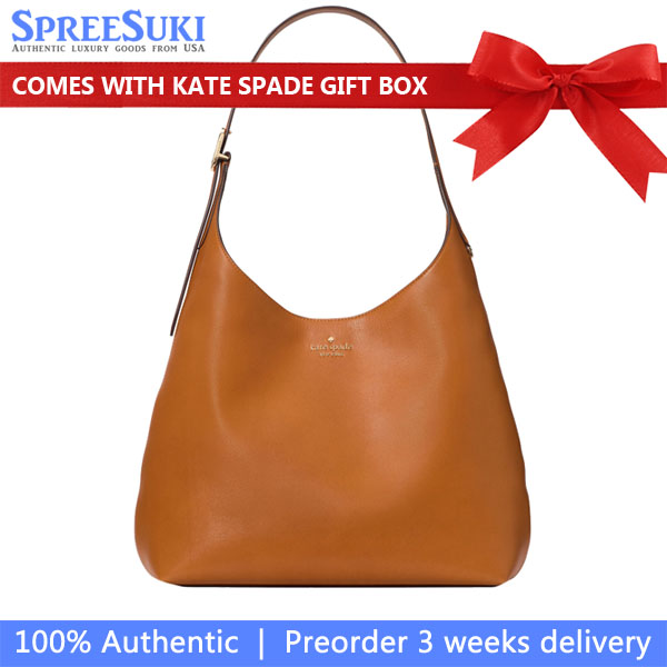 Kate Spade 454 Large Shoulder Bag Orange Jasper # KN582