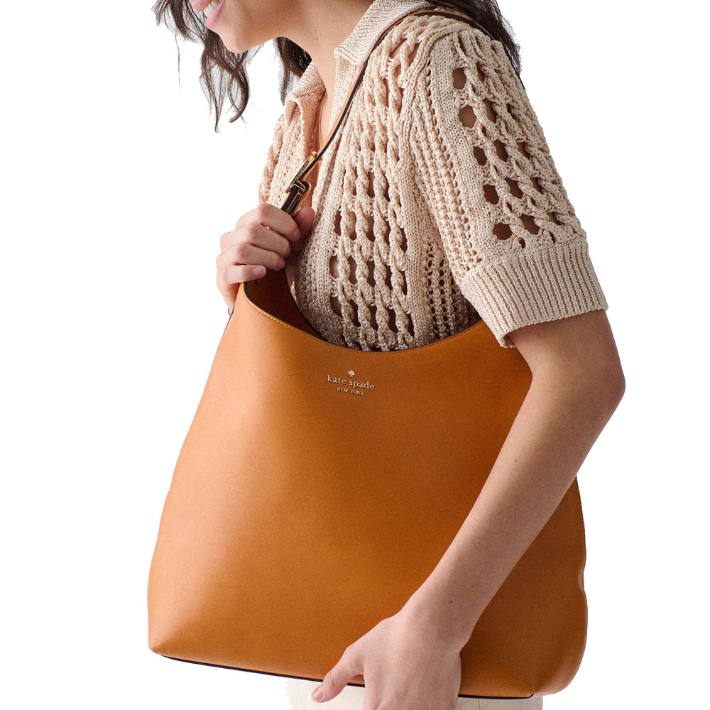 Kate Spade 454 Large Shoulder Bag Orange Jasper # KN582