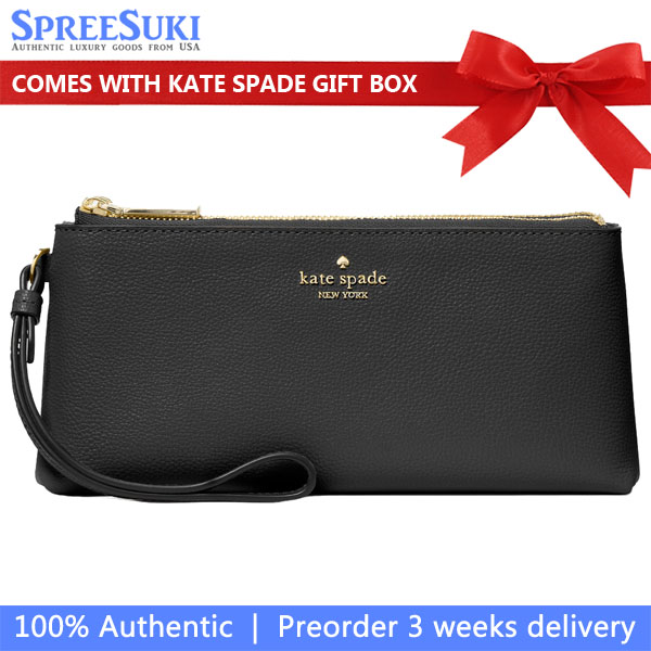 Kate Spade Wren Wristlet Black # KO545