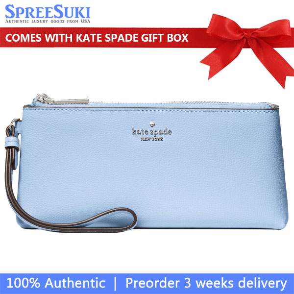 Kate Spade Wren Wristlet North Star Blue # KO545