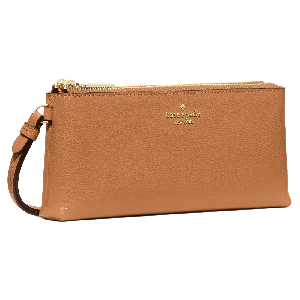 Kate Spade Wren Wristlet Bungalow Brown # KO545