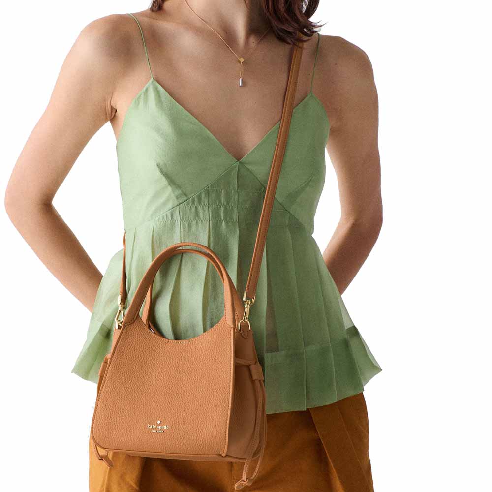 Kate Spade Stash Small Carryall Bag Bungalow Brown # KN634