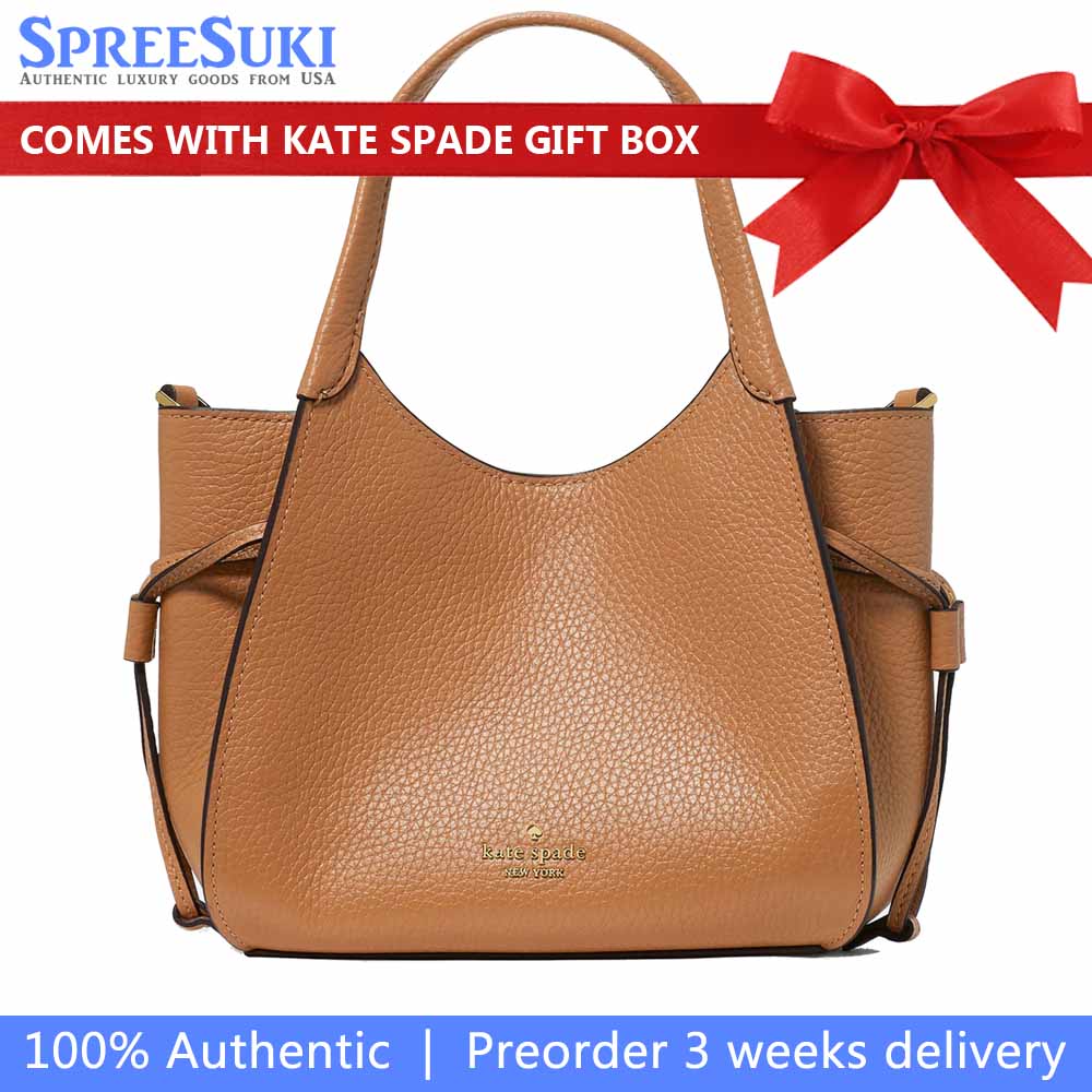 Kate Spade Stash Small Carryall Bag Bungalow Brown # KN634