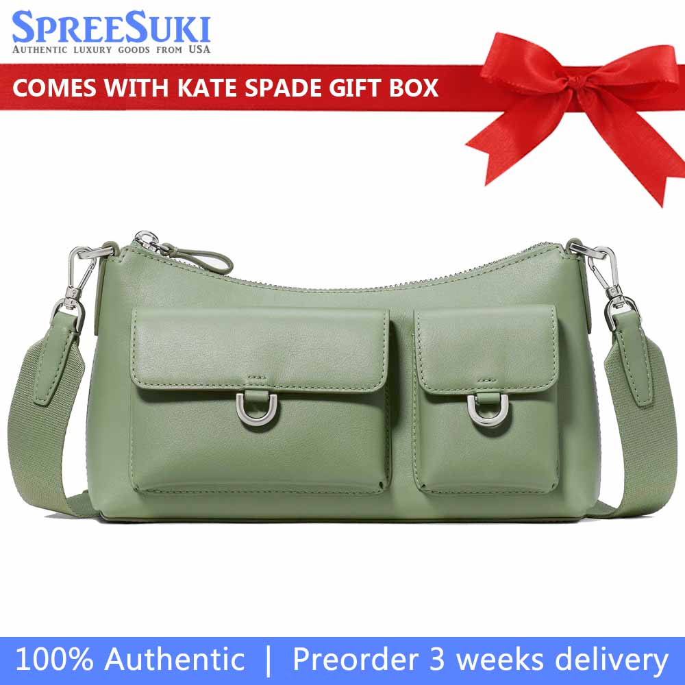 Kate Spade Cargo Crossbody Bag Balsam Green # KN666