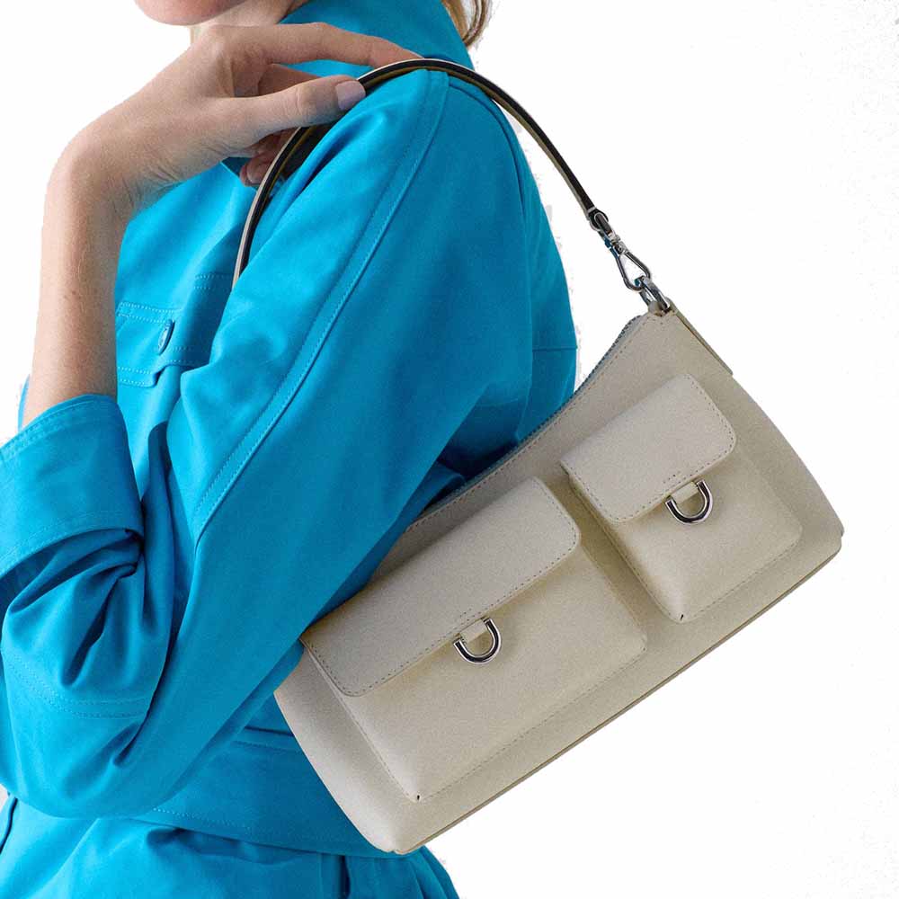 Kate Spade Cargo Crossbody Bag Cashew Milk Cream # KN666