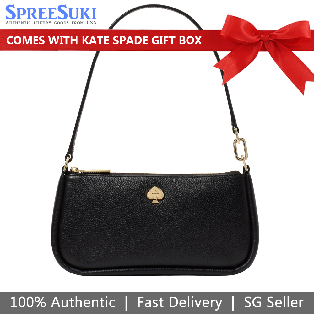 Kate Spade Kayla Convertible Wristlet Black # KK057