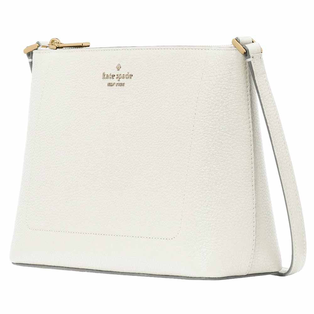 Kate Spade Leila Medium Crossbody Meringue Off White # KG464