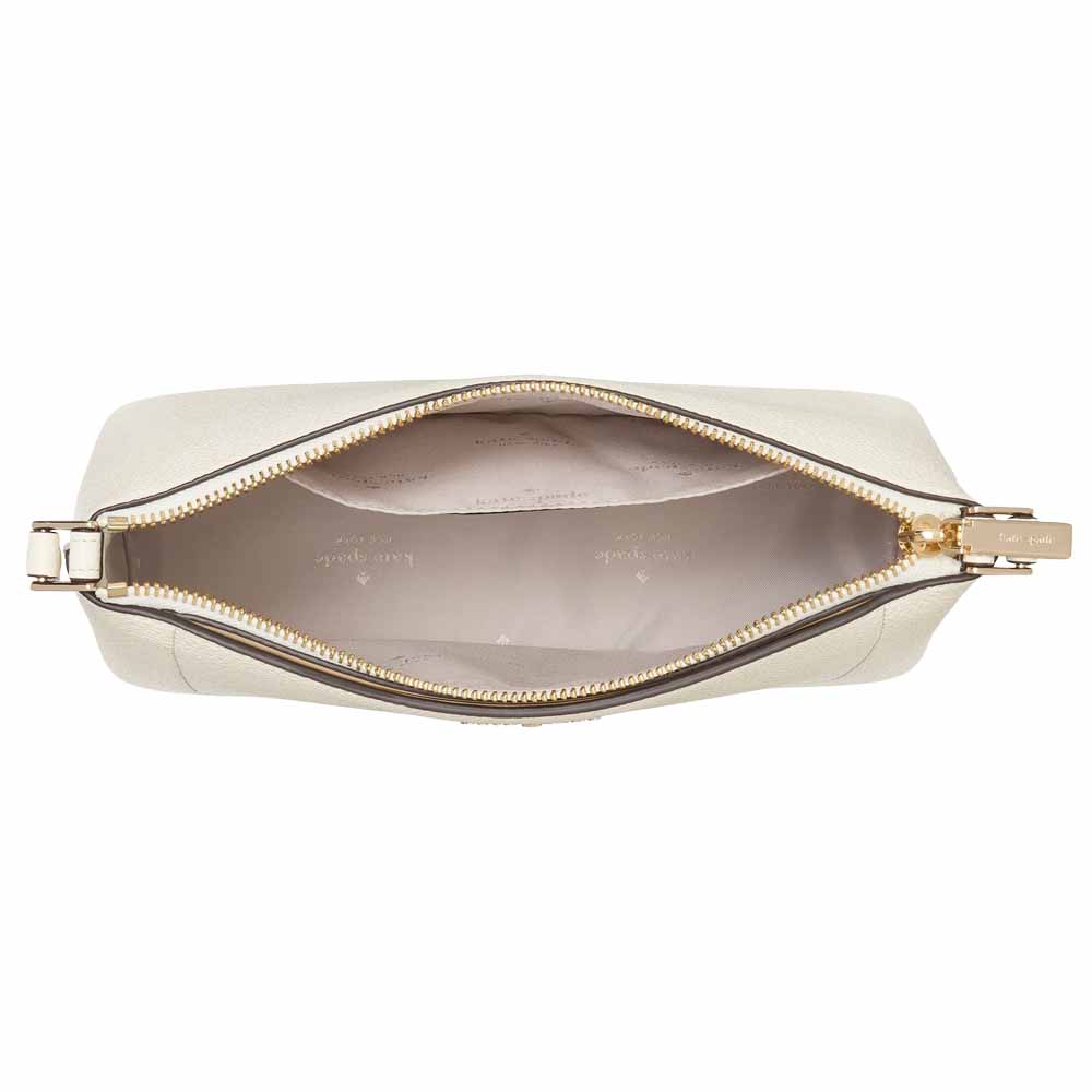 Kate Spade Leila Medium Crossbody Meringue Off White # KG464