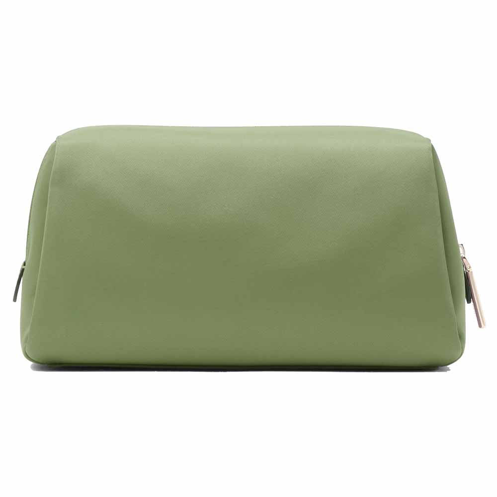 Kate Spade Carter Nylon Cosmetic Pouch Makeup Bag Cedar Stand Green # KL875