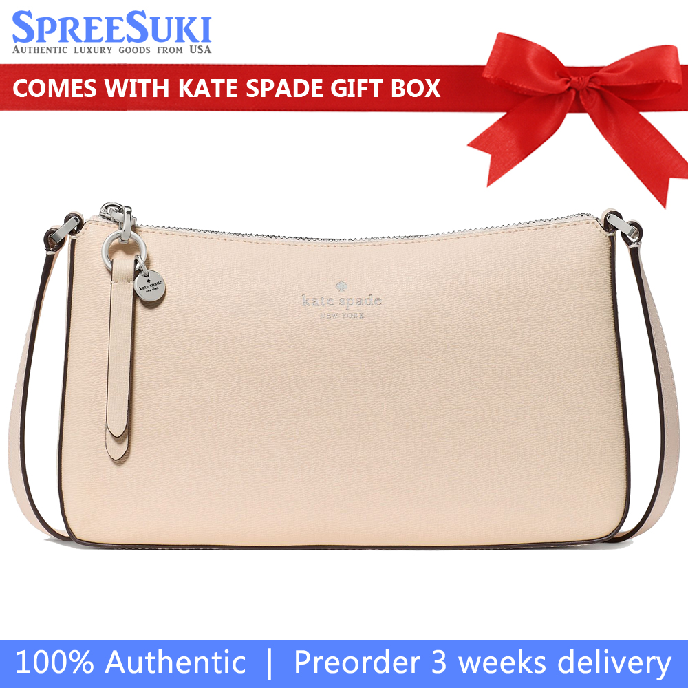 Kate Spade Ginnie Crossbody Fresh Peach Beige # KK311