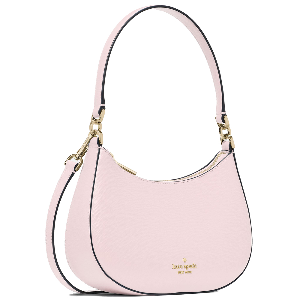 Kate Spade Paige Convertible Crossbody Shimmer Pink Light pink # KK983