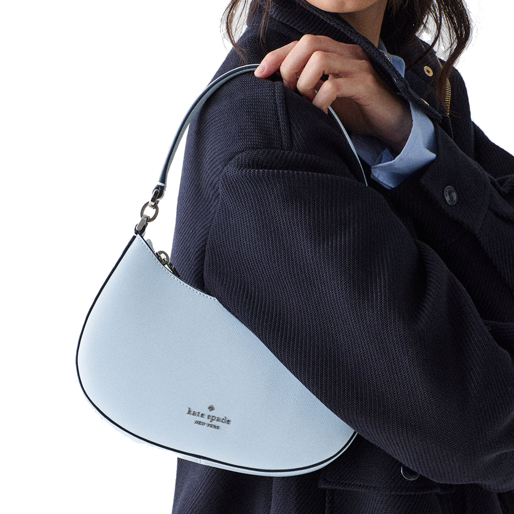 Kate Spade Paige Convertible Crossbody Pale Sapphirine Light blue # KK983