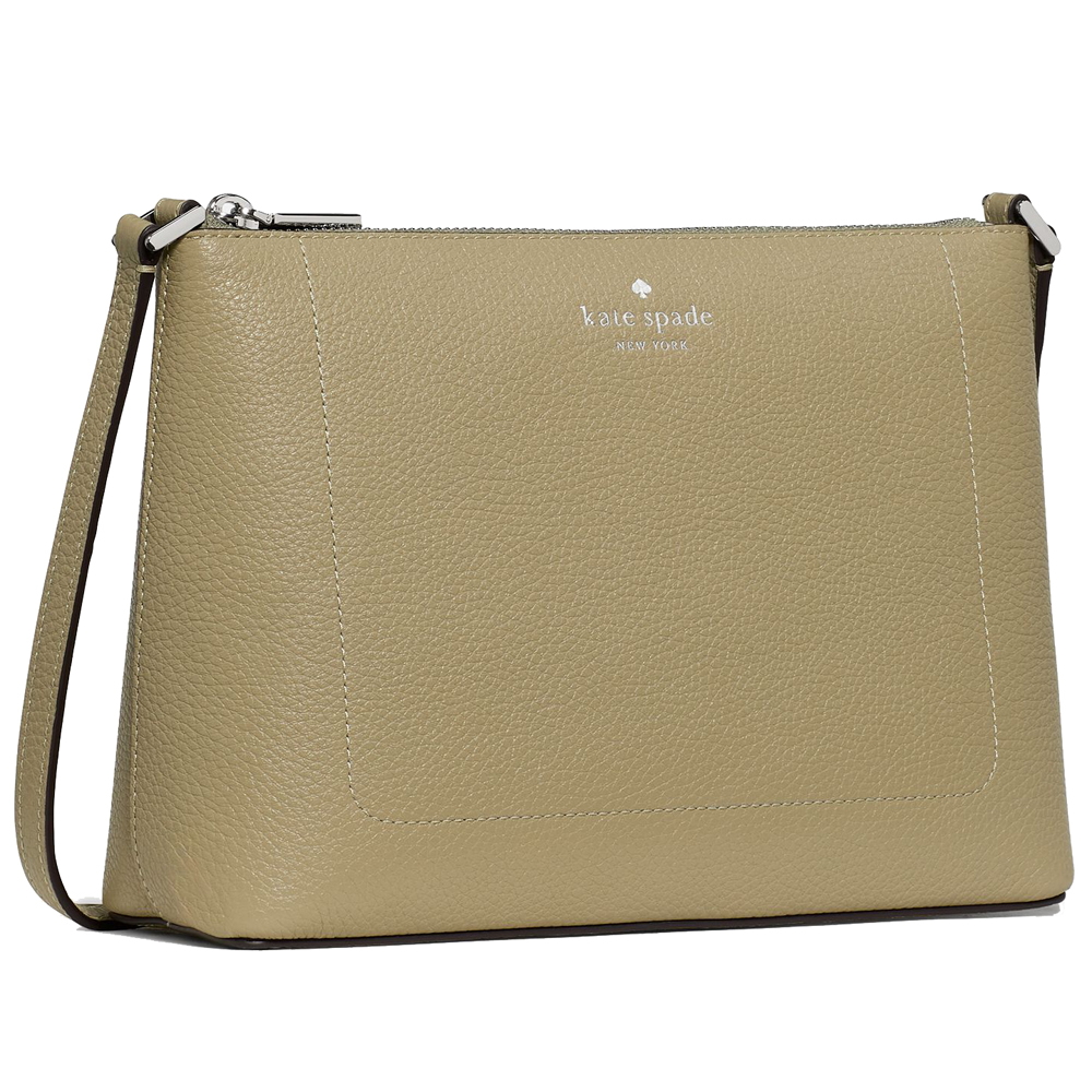 Kate Spade Leila Medium Crossbody Elm Olive # KG464